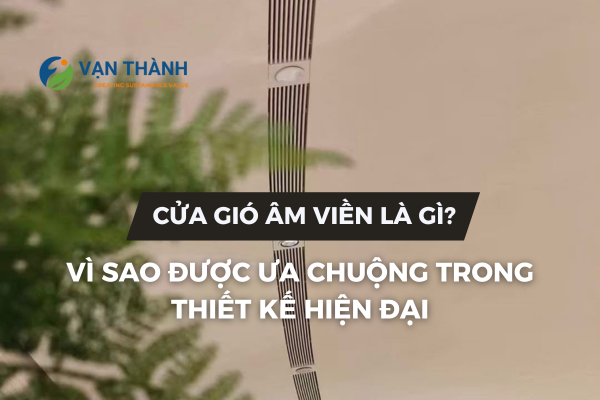 cửa gió âm viền