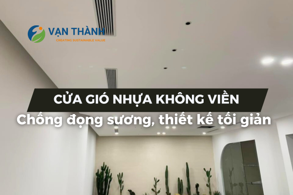 Cửa gió nhựa ko viền
